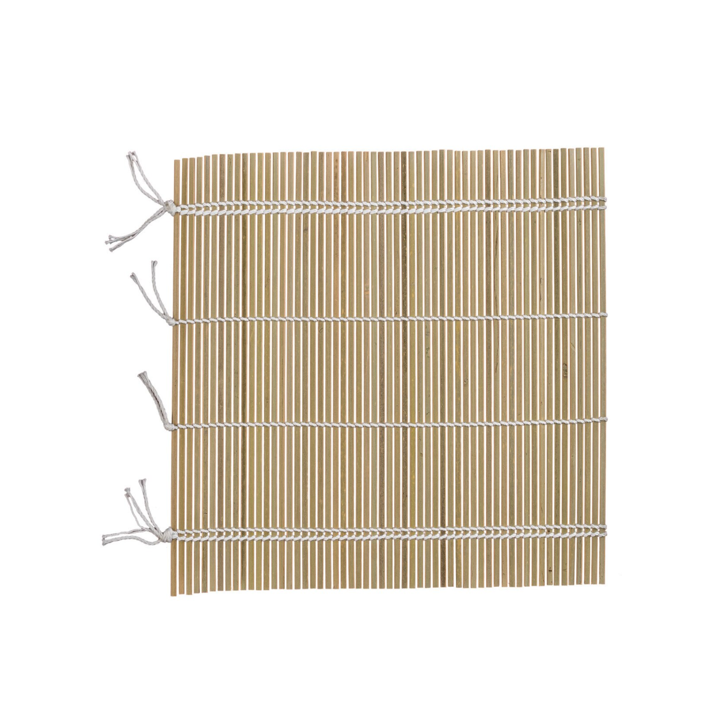 TOKYO MAKISU NAPPE À SUSHI EN BAMBOU À DOUBLE CORDE - 27 CM X 27 CM