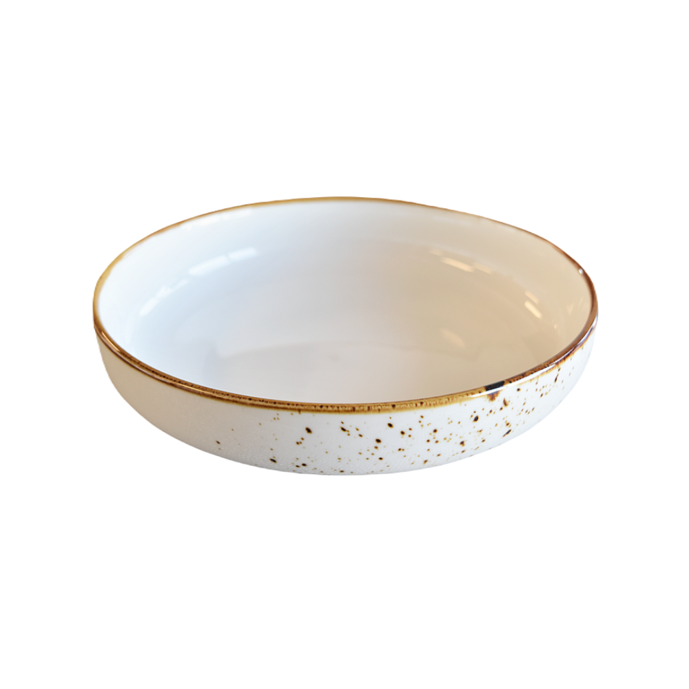BOL A SALADE 8.5" BLANC. TERRA