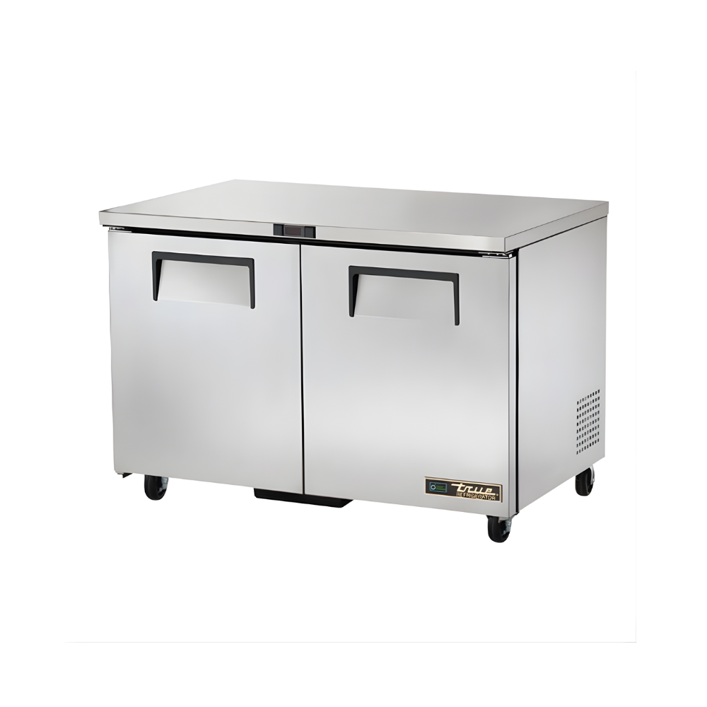 REFRIGERATOR UNDERCOUNTER 2 SOLID DOORS, 48.5"x30"x29.75"H 230V