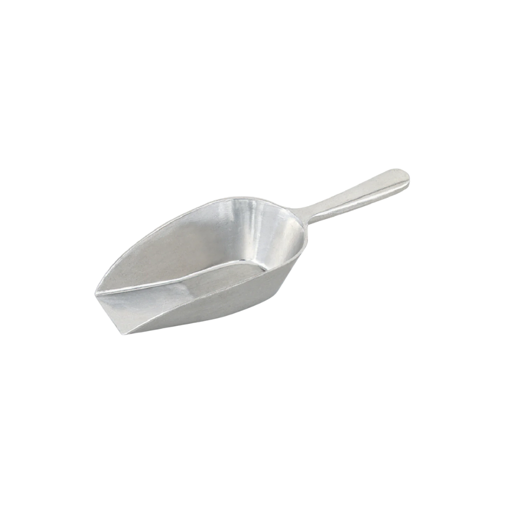 CUILLIERE/MAIN D'EPICIER  7 OZ FOND PLAT ALUMINIUM