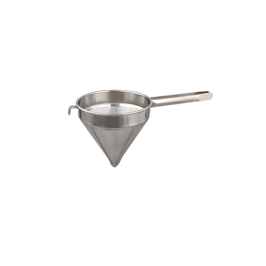 STRAINER CHINA CAP LARGE MESH 7" S/S