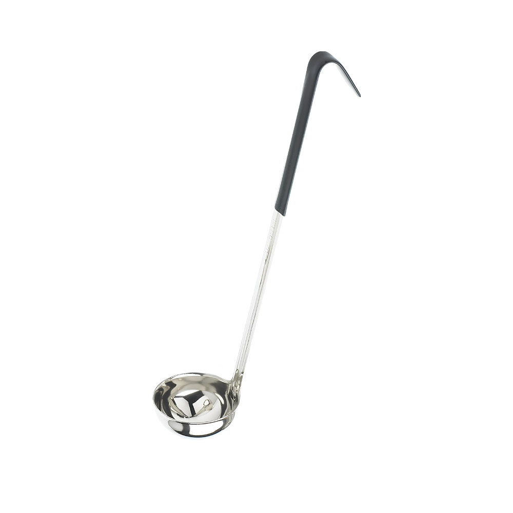 LOUCHE 8 OZ AVEC MANCHE REVÊTU NOIR