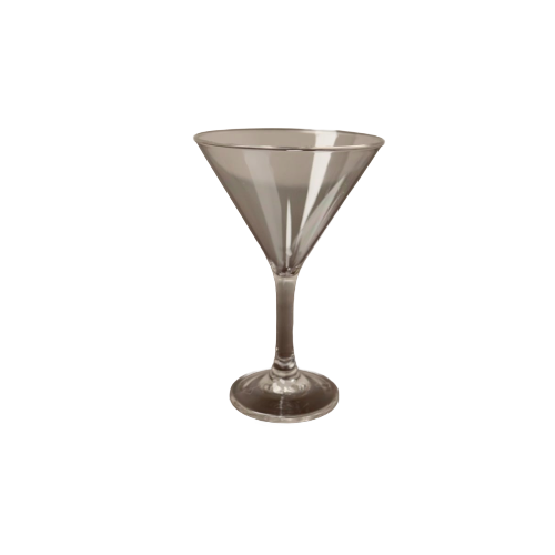 GLASS MARTINI PLASTIC