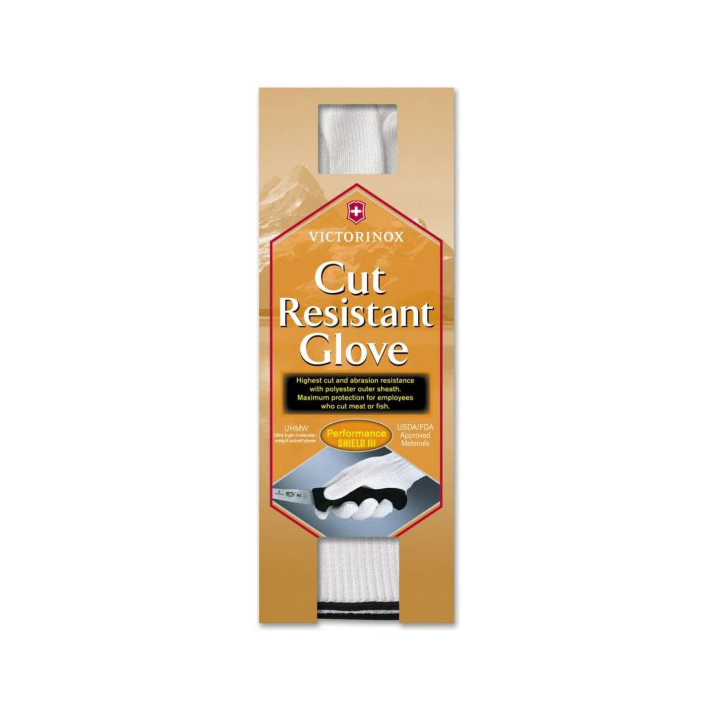 CUT RESISTANT GLOVES. MEDIUM (86103)