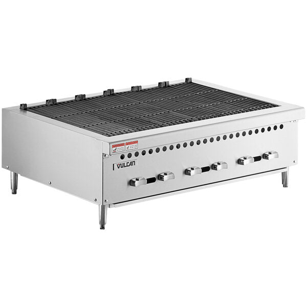 CHARBROILER 36",CAST IRON RADIANT, 87 000BTU, GAS