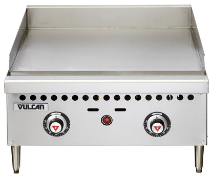 GRIDDLE 24", THERMOSTAT, 50 000BTU, NAT/GAS