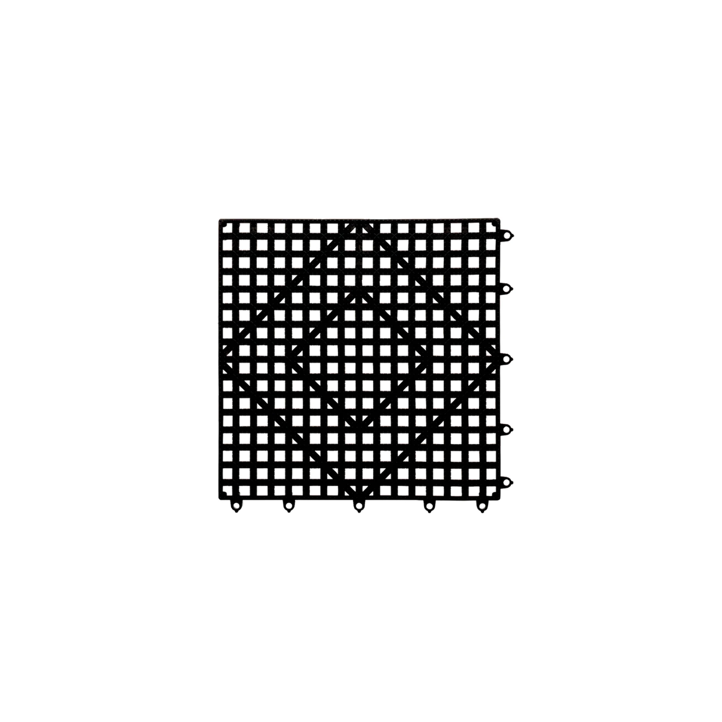 MAT BAR – BLACK – 12 X 12