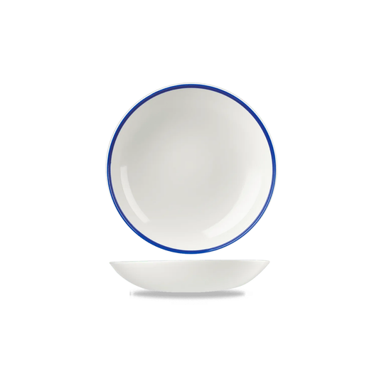 SALADIER À PÂTES COUPE 40 OZ 9,75 PO BLEU RÉTRO