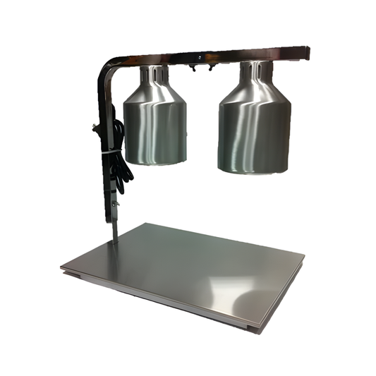 zzz WARMER 2 BULBS SILVER WITH S/S PLATE