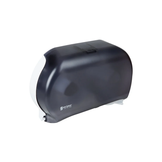 DISTRIBUTEUR PAPIER HYGIENIQUE DOUBLE 9" NOIR