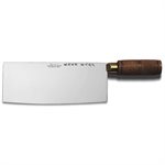 Chef Knife (Chinese), Stainless Steel, Hardwood Handle, 8 X 3.25"