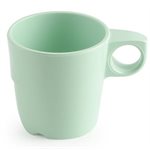 Melamine Coffee Cup, 10oz, Green