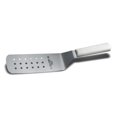 Turner, Perforated, Stainless Steel, Polypropylene Handle, 8 X 3"