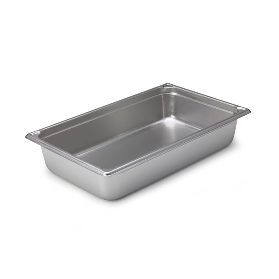 Steam Table / Food Pan, Full x 6" Deep, Anti-Jam, Heavy Duty