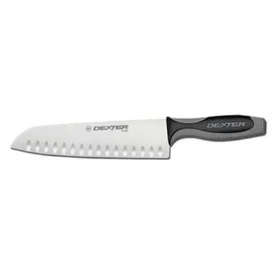 Couteau De Chef "Santoku" En Acier, 23 CM, "Duo-Edge"