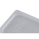 Cambro Camwear 30PPCWSC190 Translucent, Plastic, Seal Cover (1/3 Size)