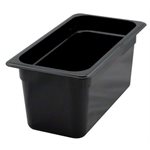 Cambro Camwear Food Pan 1/3 X 6" - Black