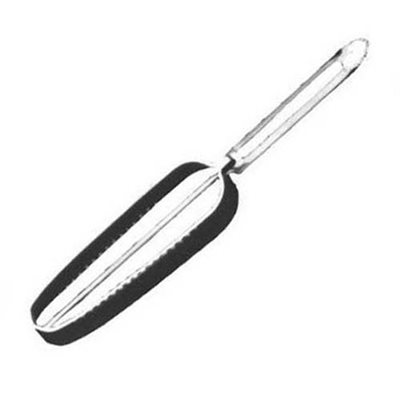 Peeler (Vegetables), 6", Stainless Steel, Chrome Plated Handle