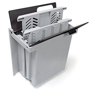 Solid Basket Accessory, Removable Dual Screen, Integrated Handles