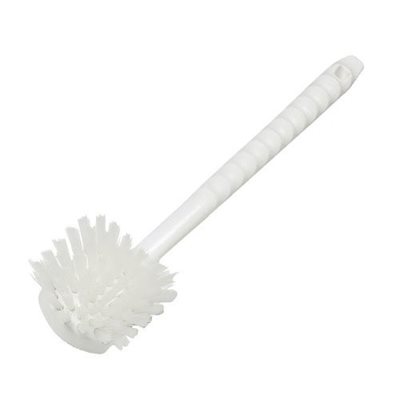 Utility Brush, Medium Stiff Nylon Bristles, White, 20 X 3"