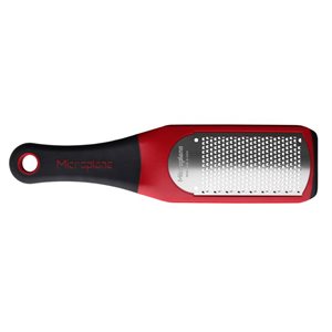 Grater, Fine Grain, 10.25", Red, "Microplane Artisan Series"