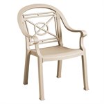 Chair, Classic Victoria Dining Side chair, White Varnish