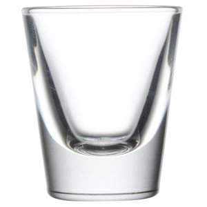 Verre, "Shooter Whisky" 7/8 Oz