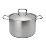 "Elements" Stainless Steel 12qt Stock Pot w/Lid