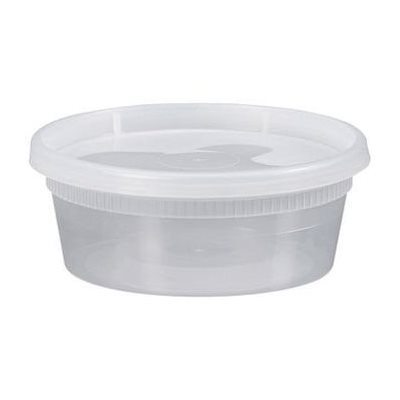 8OZ TAKEOUT SOUP CONTAINER W/LID - 240/box