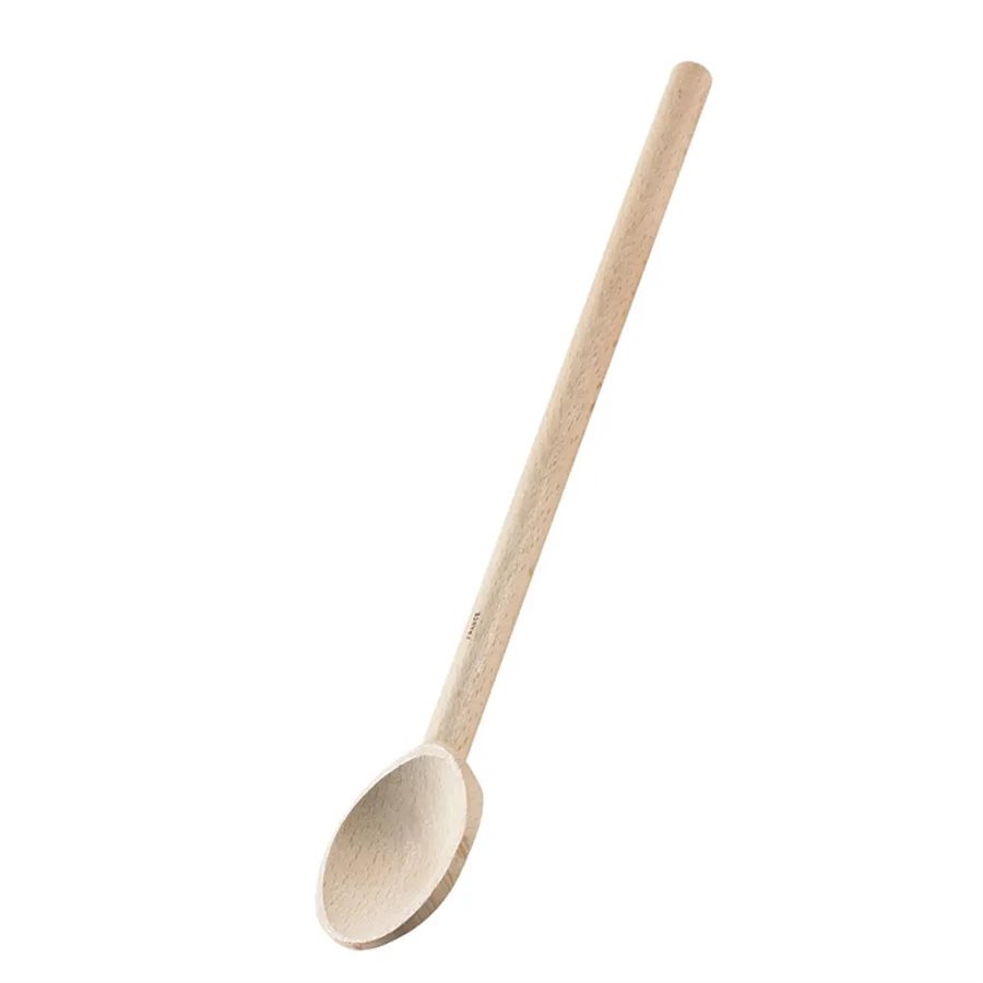 Wood Spoon 18", Heavy Duty, Alpine Beechwood, Wax Finish