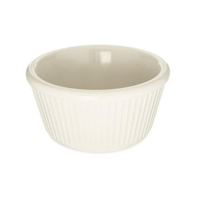 Fluted Ramekin Bone 3 Oz.