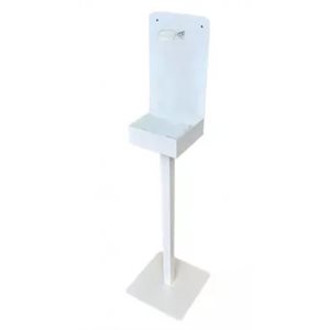 STAND FOR HAND SANITIZER, WHITE