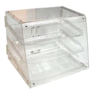 ACRYLIC DISPLAY CASE, 3 TRAY