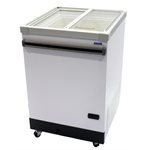 Freezer, Ice Cream, Sliding Glass Lid, 23.75 X 23 X 36.25"