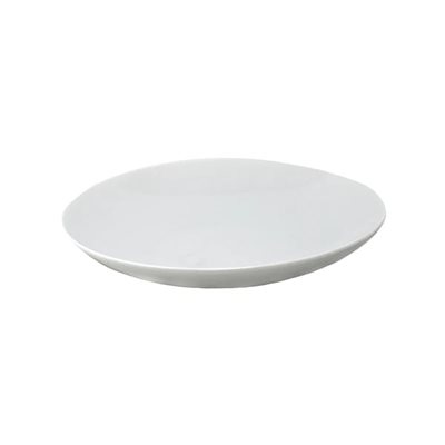 Soup Plate 9.8" , White, Coupe Shape, Round