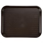 Tray, Cafeteria/Fast Food, Chocolate Brown, 14 X 18"