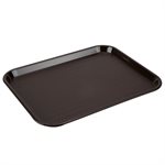 Tray, Cafeteria/Fast Food, Chocolate Brown, 14 X 18"