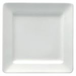 Assiette Carrée, "Buffalo Bright White", 30.5CM, "Oneida", 1Dz