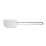 Spatula (Bowl Scraper), White, 9.5" Length, Polypropylene Handle