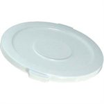 Container Lid, Round, For 32 Gallon Bins, White