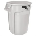 Bac/Poubelle, Multifonction, 121.1 Litres, Signé "Brute", Blanc