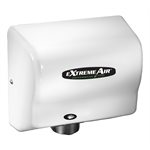 Hand Dryer, Auto Sensor, White Polycarbonate ABS, "ExtremeAir"