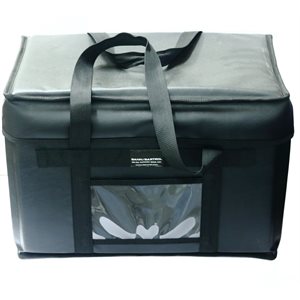 Sac De Livraison Pour Pizza, Large, Noir, 22 X 12 X 13 Po