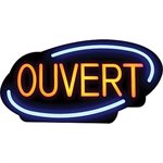 Open/Closed Sign, French, "Royal Sovereign® LED"