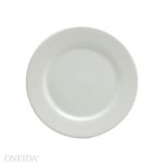 Plate, Round, Wide Rim, Buffalo Bright White, 6.25" Dia, 3Dz