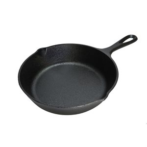 Skillet, Cast Iron, Round, 8" 