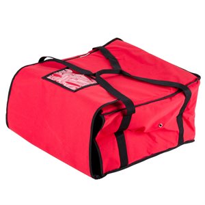 Sac De Livraison Pour Pizza, Rouge, 16 X 10 X 9 Po