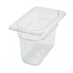 FOOD PAN 1/9 size X 6" - CLEAR